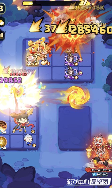 齐天大圣‘断筋’技能触发，低血小怪被一击秒杀