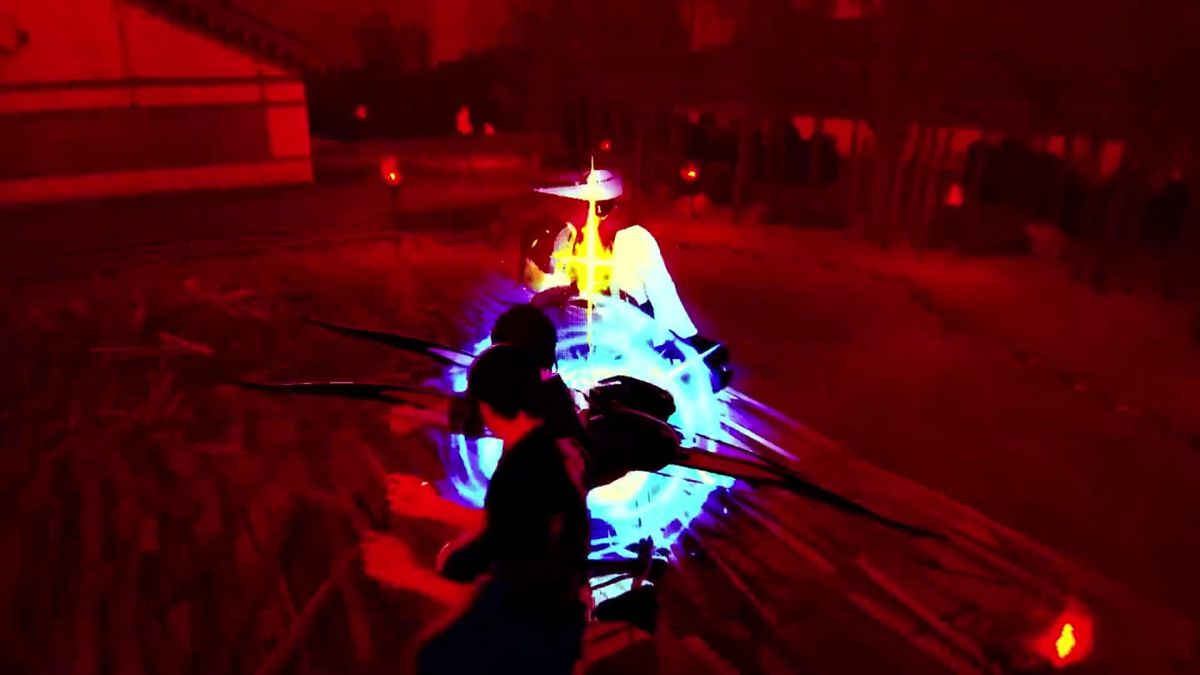 涅茧利冷笑着发动大招，全身机械结构展开，科技感十足