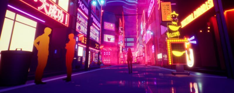 《东京地下杀手》游戏宣传图，展示主角在东京地下隧道中持枪潜行的场景，氛围紧张