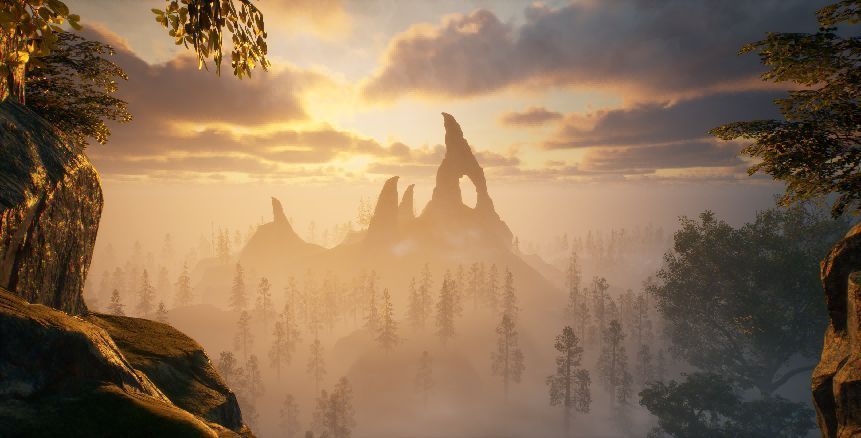 游戏UI界面展示，包含建造、驯兽、地图等核心功能模块