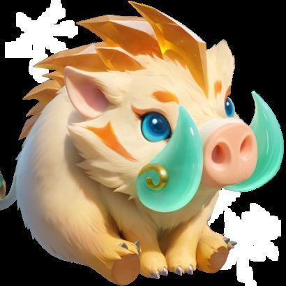 野山猪宠物属性面板展示，清晰标注参战等级为0级，适合新手玩家携带