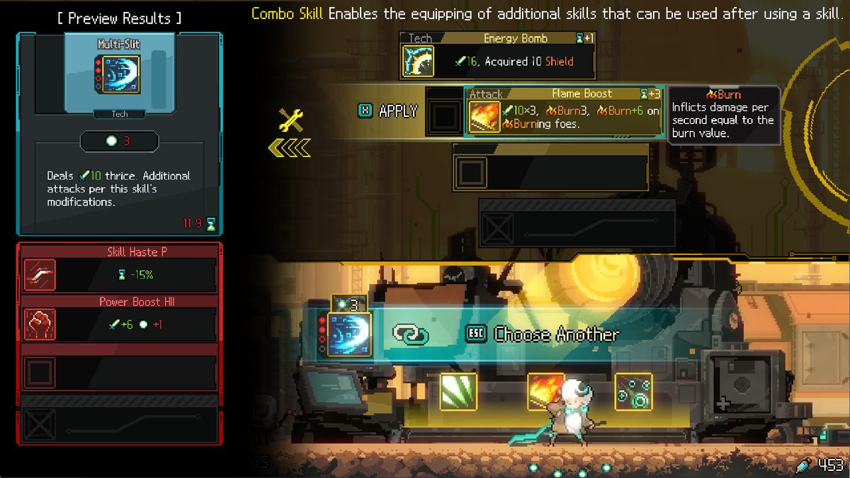 小羊在复杂地形中穿梭，躲避激光陷阱并与多个敌人同时交战