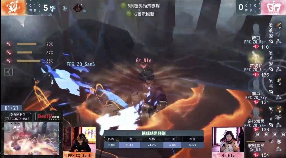 杂技演员精准释放红球，成功打断歌剧演员的失常技能