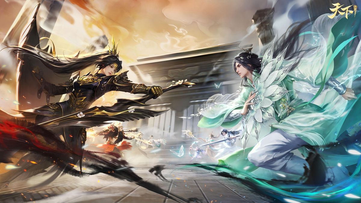 竞技场对战场景截图，冰心角色正在释放治疗技能，队友在前方激烈交战，界面显示积分变化