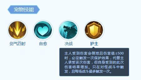 技能图标四：物理攻击技能，图标为爪击痕迹，标注‘猛力拍击’