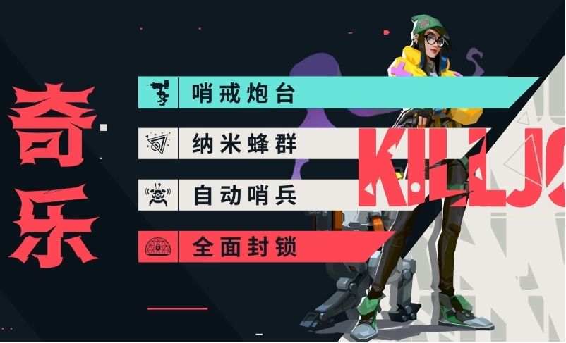 蝰蛇释放蝰腹技能，紫色毒雾弥漫整个走廊，敌方角色在其中艰难前行