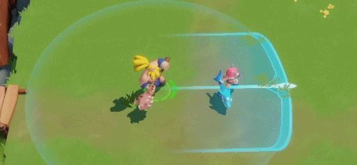 巴巴六释放大招‘旋风斩’，高速旋转对周围敌人造成连续伤害