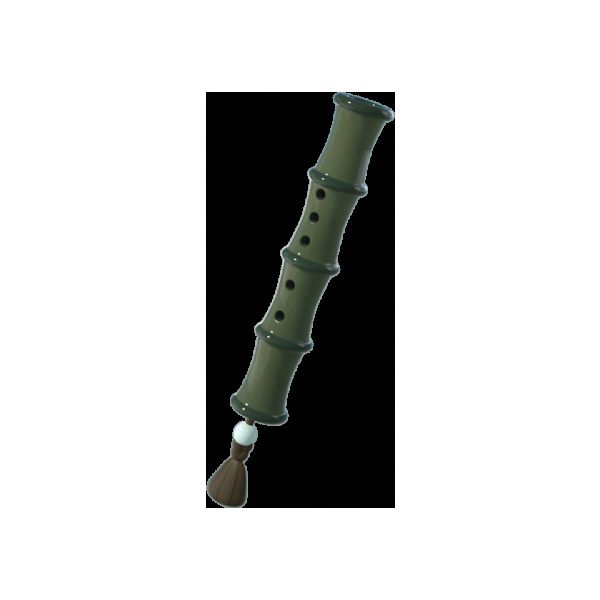 多位蛋仔围坐聆听箫声，画面温馨又带一丝神秘气息