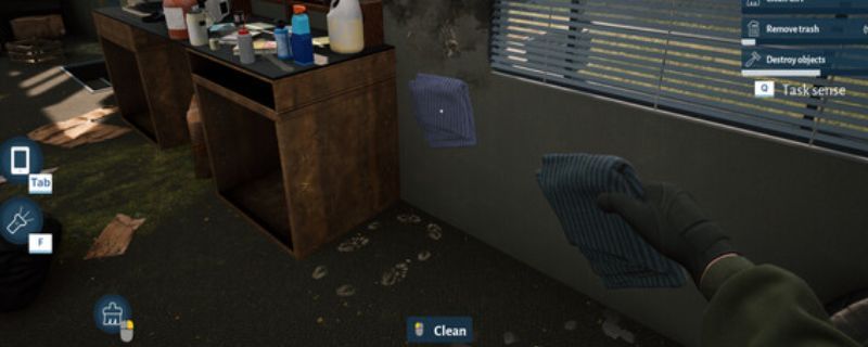 游戏主界面展示一辆破旧巴士停在空旷场地，背景为蓝天白云，预示着即将开始的改造之旅