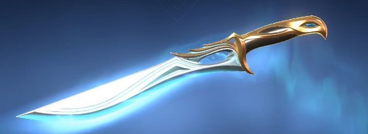 灼骨锤与战斧对比图，左侧为厚重的骨质锤头，右侧为锋利的金属战斧，展现不同武器风格