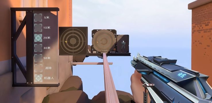 狂徒射击模式与移动速度参数展示图，突出全自动射击与行走速度