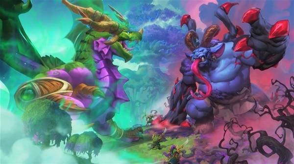 玩家在游戏中成功导入卡组后的界面截图，显示“星灵法”套牌已创建，卡牌列表完整