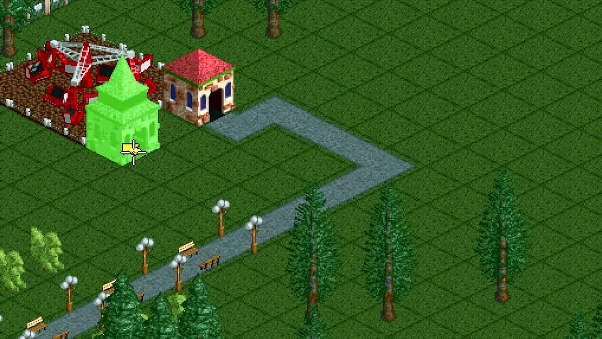 园区管理界面，展示游客满意度、设施维护与财务数据