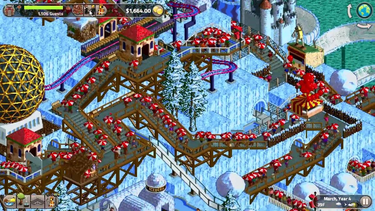 过山车高速运行瞬间，乘客惊呼表情生动，特效炫目