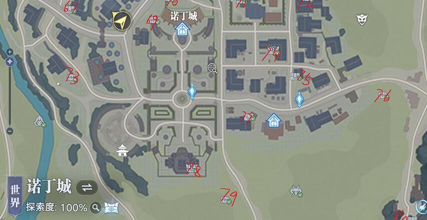 蓝银平原夜景视角，三处篝火呈三角分布，古树根部裂开露出地窖入口，散发神秘蓝光