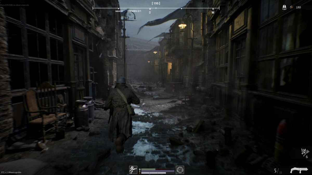 主角释放能量爆发技能，击飞周围多名敌人，特效华丽