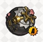 聚宝箱音擎属性界面展示，特效说明显示需以太伤害触发，与浮波柚叶物理属性形成鲜明对比