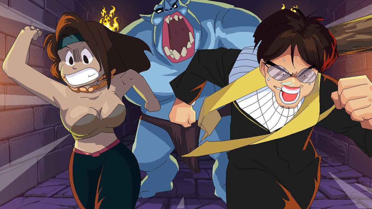 主角在日记本上记录冒险者的故事，页面写满笔记与插画，体现叙事深度