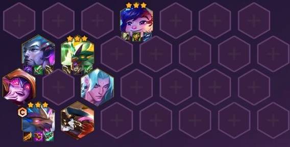 海克斯强化选项界面截图，高亮显示幻境龙转职、升级咯、利滚利等推荐选项