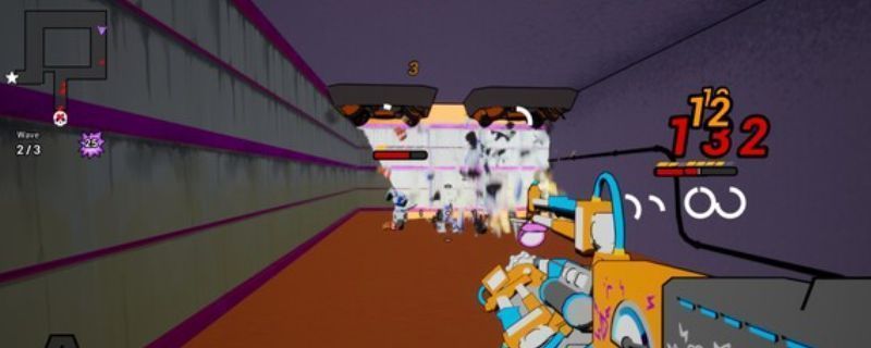 《AI.VI》游戏主界面展示，背景为未来科技感十足的战场环境，界面中央显示游戏LOGO与角色持枪待战的剪影