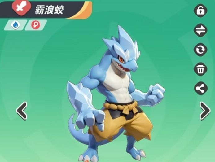 霸浪蛟持续普攻敌人，攻击速度逐渐提升，特效显示攻速叠加层数