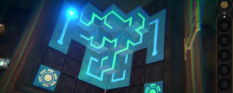 《3D密室逃脱：神秘庄园》游戏主界面展示，画面呈现阴森古宅外观，灯光昏暗，营造出神秘紧张的氛围