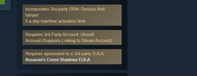 玩家在社交媒体上批评育碧强制绑定账号的推文截图，配文表达不满情绪