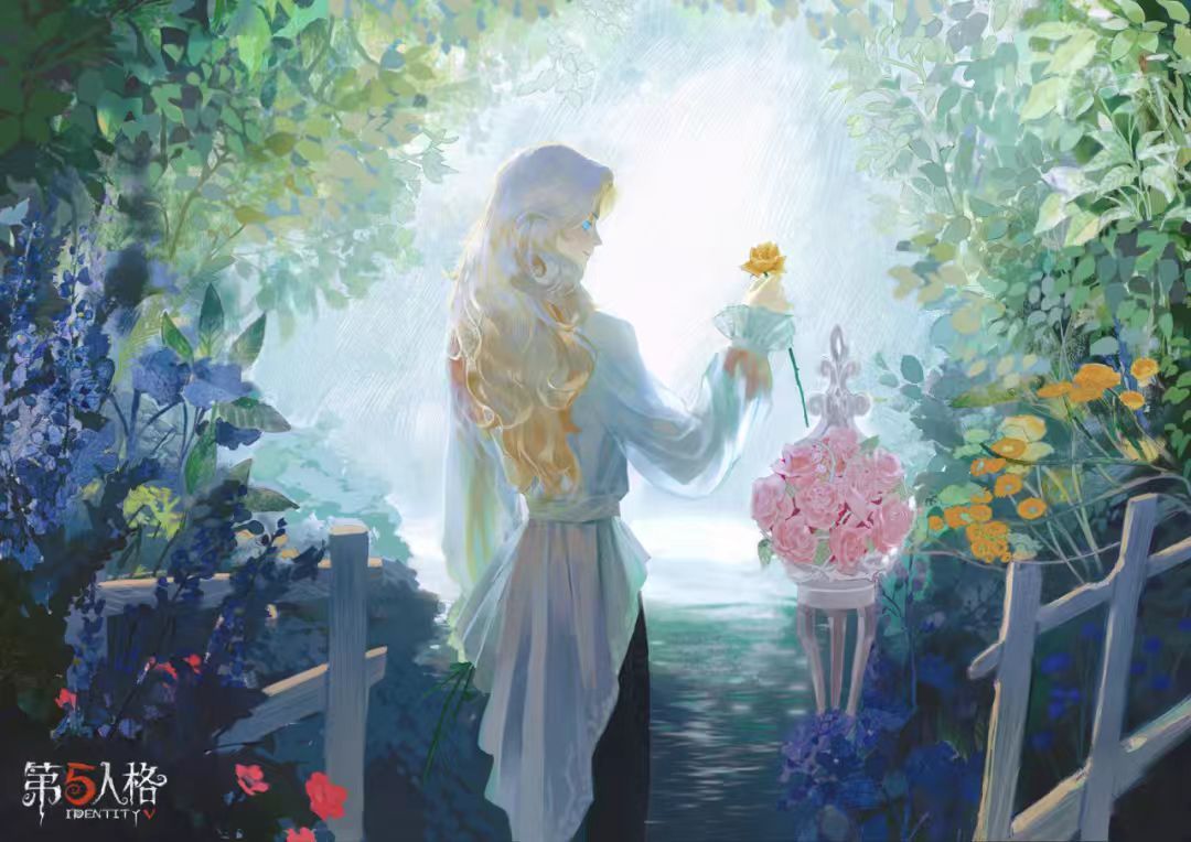 《第五人格》小暑线下活动现场全景，人潮涌动，舞台布置融合节气元素与游戏哥特风格