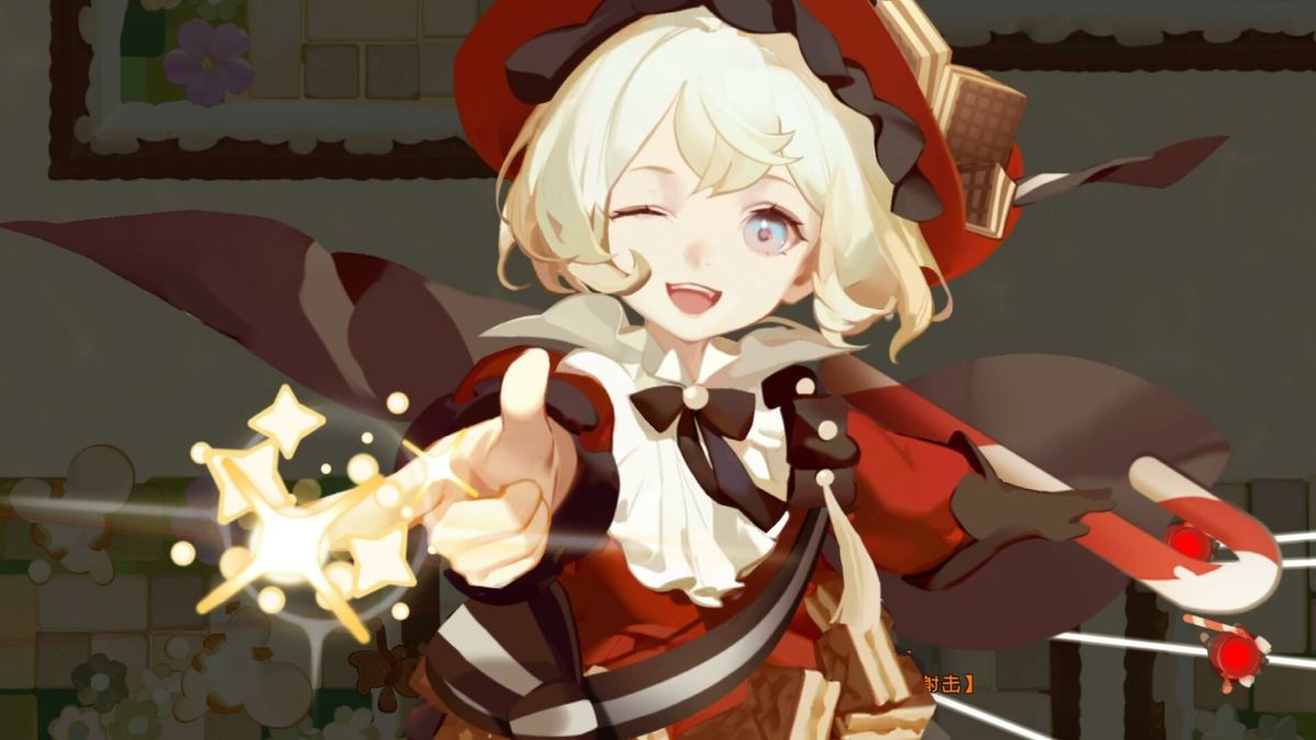 地图探索画面，主角在布满糖果柱和果冻陷阱的关卡中前进