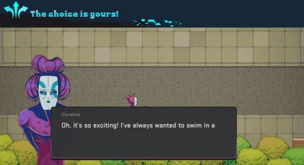 主角与多名NPC在夜晚广场对峙的紧张场景，天空中浮现奇异光晕