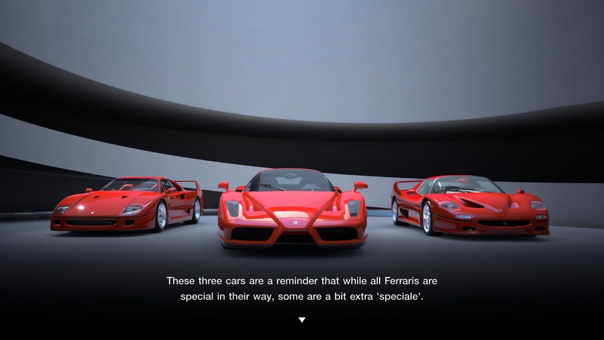 游戏内咖啡厅界面显示新追加菜单，屏幕上呈现法拉利特别收藏系列