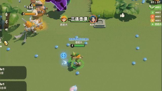 芙芙蕾连续释放追踪箭，敌人被层层减速最终击倒