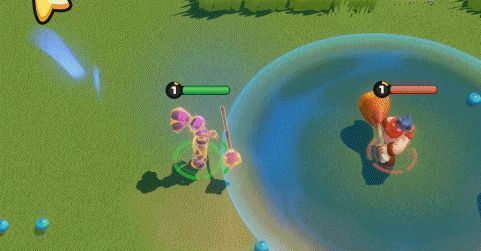 萨萨塔释放大招，敌人被牢牢控制无法移动