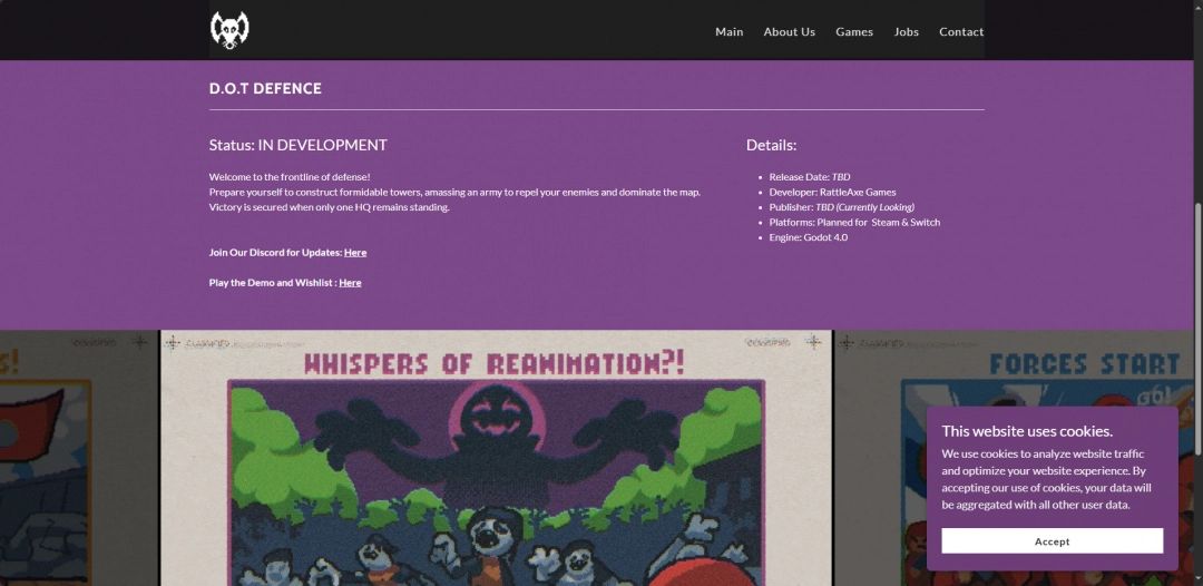 桌面战争：兵团乱斗官网页面截图，展示游戏特色介绍与导航菜单