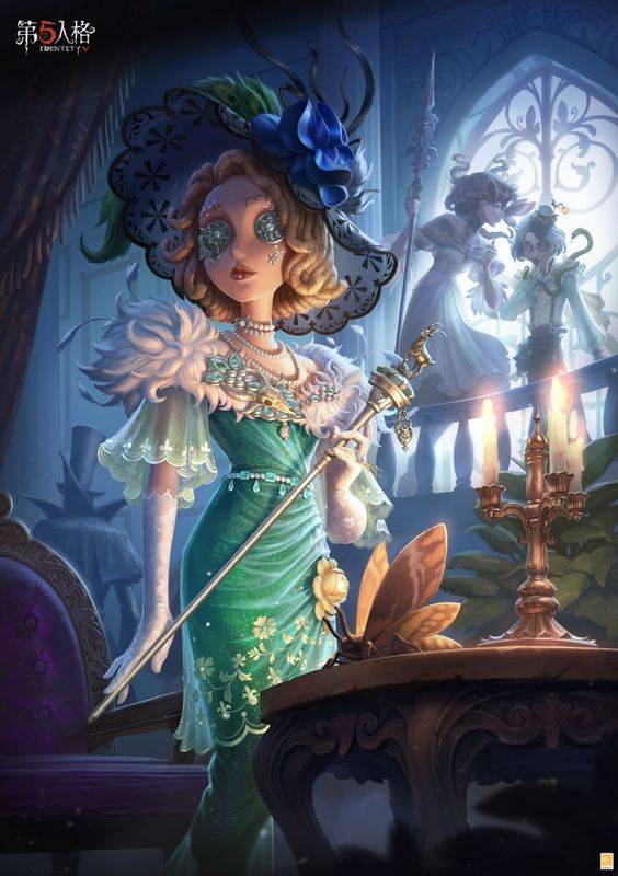 被困女孩在昏暗酒店走廊中惊恐回望，背景灯光幽暗，墙上影子扭曲拉长