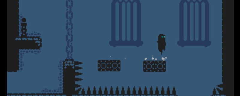 《The Pale Piper》游戏主视觉图，画面中一名神秘角色站在昏暗森林中，周围弥漫着蓝色雾气，充满神秘与冒险氛围