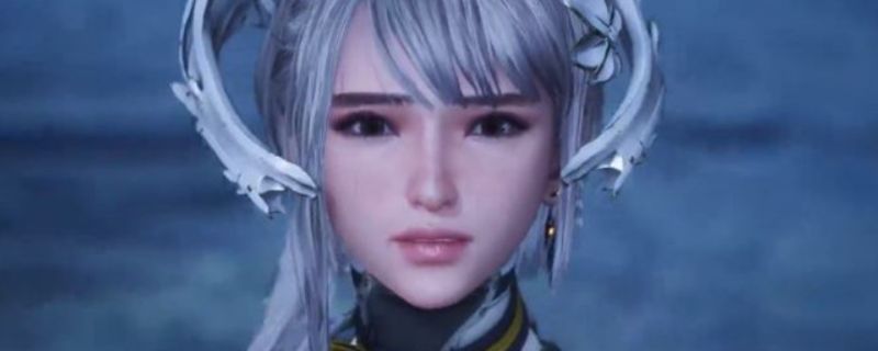 游戏界面显示右上角带有蓝色光效的进度条，标注为莉莉的数据收集进度，下方为角色手持记忆棒的特写画面