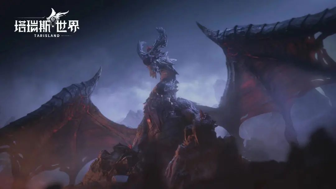 游戏内团队副本战斗场景截图，多名玩家协同对抗巨型BOSS，技能特效华丽