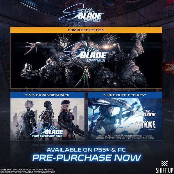 《剑星》豪华版奖励界面截图，展示伊芙多套服装与饰品图标，界面科技感十足