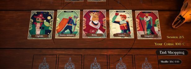 战斗对战场景，双方棋子列阵对峙，背景为动态轮盘与技能提示界面