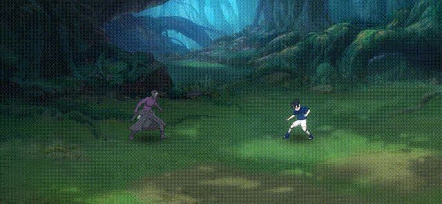 油女取根身体浮现黑色虫纹，敌人触碰后中毒倒退，取根生命值上升