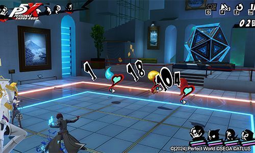 战斗界面截图，展示技能释放过程，角色周围环绕动态光效，界面清晰直观