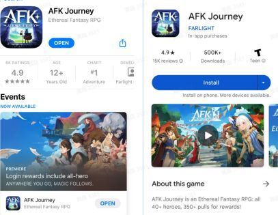 PAX East展会上玩家试玩《剑与远征：启程》的现场照片，展台人气火爆