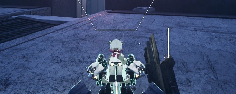 《Dolls Nest》中机械根的初始启动界面，结构类似核心装置，周围环绕能量光效