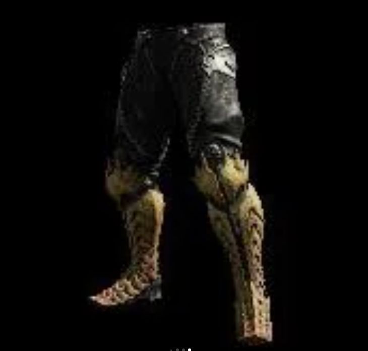 猎人‘终焉使者套’，黑色长袍与镰刀武器