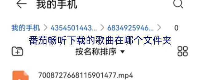 番茄畅听应用界面展示，用户正在浏览已下载的音频内容