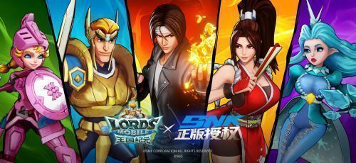 《王国纪元》游戏界面展示，城堡建设、英雄出征、联盟地图等元素清晰可见