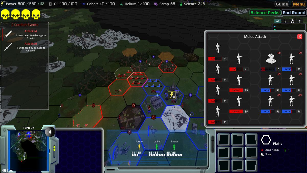 全球战略地图上，玩家势力逐步蚕食AI控制区，红色区域代表敌方领地