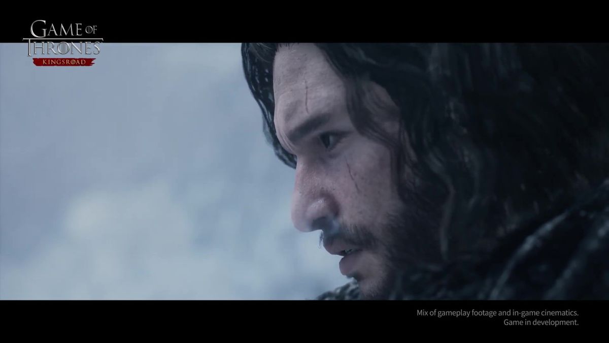 王座厅内景：铁王座高居殿堂尽头，烛光摇曳，充满权力气息