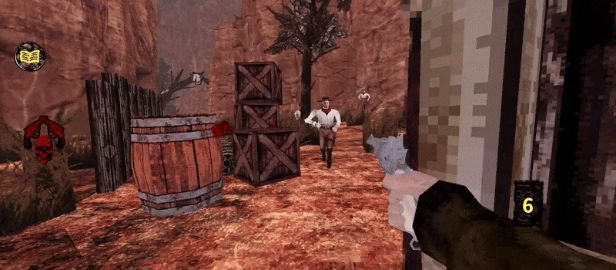 技能界面展示，角色立于中央，周围环绕着空手接子弹、吃帽子、召唤熊等技能图标，风格夸张且富有漫画感